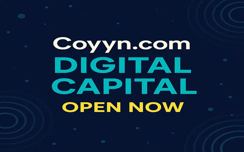 Coyyn.com Digital Capital Open Now